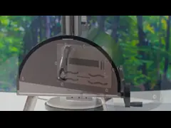 Полуавтоматическая печь для пиццы с вращающейся 12 дюймовой деревянной печью video