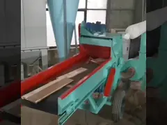45KW Wood Hammer Mill Machine 2-5T/H Capacity with Dust Collector