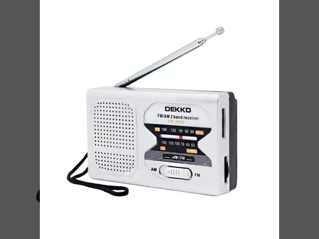 FM88 Small FM Stereo Receiver 58mm Batteries Not Included OEM