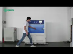 ASTM G 154 Ультрафиолетовое испытательное оборудование для ускоренного старения video