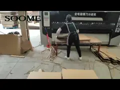 Computer control 3250type-Box thin blade slitter scorer machine for Corrugated paperboard video