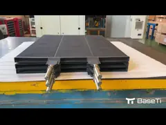 ASTM B265 ASTM B338 Титановый анод Титановый диоксид анод для очистки сточных вод video