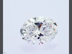 Diamants synthétiques lâches VVS-VS d'ovale des décorations 1-1.99Carat de bijoux