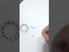 Din 6797 Сцепные элементы из нержавеющей стали M10 M12 Зубчатая звездочка video