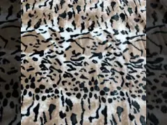 Ткань плюша меха Faux ватки PV для леопарда драпирования одежд ботинок напечатала video