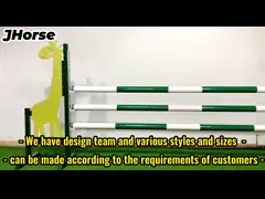 Portable Horse Jumps Equipment Customizable Size