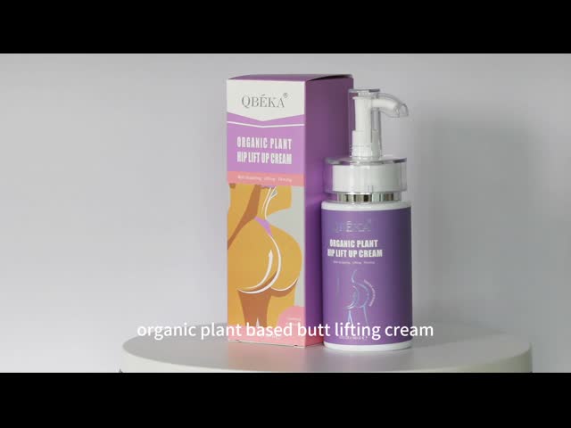 ODM OEM Body Shaping Products Organic Plant Hip Lift Up Cream video