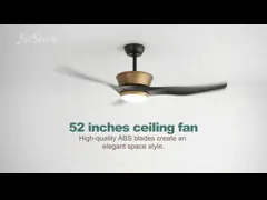 Modenr Дистанционный светодиодный потолочный вентилятор 64 дюйма Тихий двигатель постоянного тока высокой скорости video