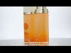 50 мл безвоздушные насосные бутылки для косметики, вакуумные лосьоны с насосом video