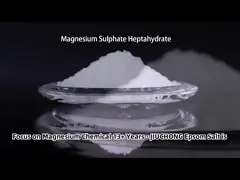 heptahydrate MgSO4 en cristal 99% Min For Fertilizer de sulfate de magnésium de 2-4mm