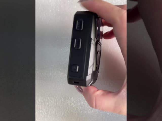 SOP-04 AES256 1080P Police Body Worn Video Camera With GPS And Wifi