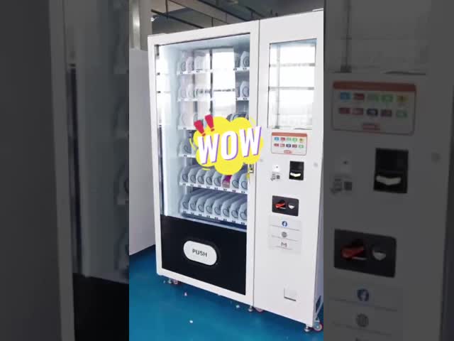 自動販売機24時間に軽食のスマートなシステムがあったり、リアルタイムのあなたの電話および眺めの販売データをリモート・コントロールできる