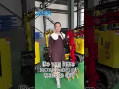 Микро- экскаваторы машины 1Ton/2Ton крюка электрические мини Земл-двигая землекопа Crawler машинного оборудования небольшого video