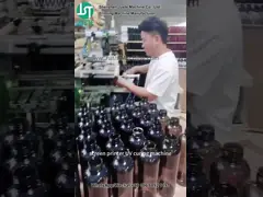 Impressora de tela curva Impressão de logotipo para garrafa de vidro (4)