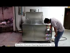 Ultrasone reiniger met lift