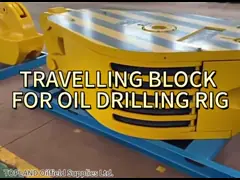 API 8C / 8A Travelling Blocks Drilling Rig Spare Parts