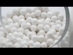 1.5mm Zirconia Oxide Ball Sanding Abrasive Tools Fiber White Color