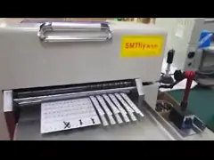 Механический инструмент резца доски Pcb Depaneling CNC 110V для MCPCB video