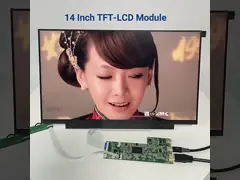 FHD IPS 14-дюймовый ЖК-дисплей Замена экрана 30pin TFT LCD ноутбука video