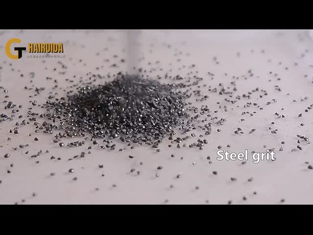 スチール・ショット・グリット密度 7.4-7.6g/cm3 迅速かつ効率的な金属表面爆破のために