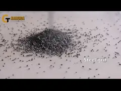 Стальная шлифованная стальная щетина HRC45-65 Жесткость для длительного удаления ржавчины video