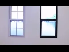 Double Glazed Villa Home Manual UPVC Awning Window Customized Size