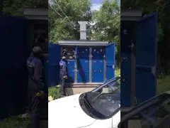 Тихий закрытый 231кВА дизельный генератор Weichai с 3-фазным 4-проводным генератором video