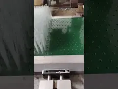 Черный нейлон щетинится щетка пояса PVC кольца провода с дистанционированием video