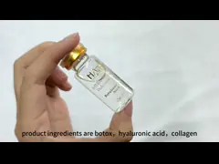 Гладкие морщины Укрепление кожи Ботулинический токсин Сыворотка для всех типов кожи Сыворотка video