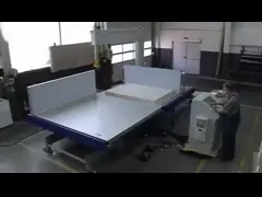 2-1500mm Máquina de corte de espuma vertical Máquina de corte de espuma totalmente automática
