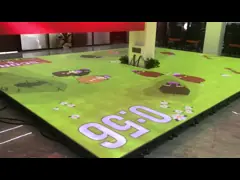 Интерактивные диско-световые плитки IP65 водонепроницаемые DM-R PH4.8 video