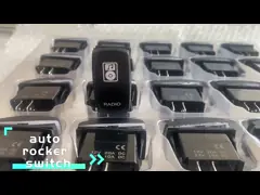 12V 24V OEM на заказ Символ Marine Led водонепроницаемый 24 Вольт Marine 4 Pin 5Pin Onoffon Rocker переключатель video