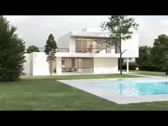 Новый размер дизайна складной окна алюминиевого профиля video