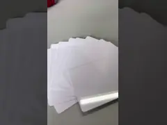 0.8mm Plastic Card Materials Glossy / Matte Steel Card Lamination Plate