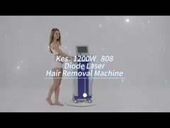 Безболезненное 940 Нм диодное лазерное оборудование двойная система охлаждения Tec video