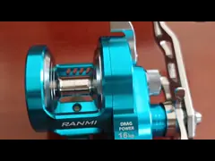RYOBI BT Медленный рыболовный катушек Максимальная тяга 16 кг глубоководный рыболовный катушек video