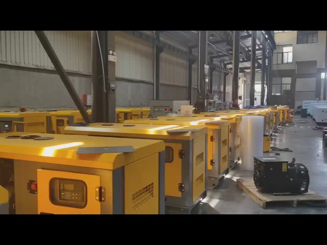 24kW ワイファング・リカルド・ディーゼル発電機 30kW 10時間稼働 燃料タンク