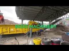 25-30tons/h Forestry Wood Chipper Machine 18000kg Weight 380V Voltage