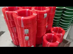 Полиуретановый грубый круглый ремень твердость 88A ремень передачи 400 м / рулон video