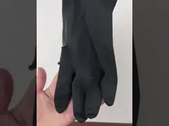 OEM белые латексные перчатки Удобство на весь день: одноразовые латексные перчатки для длительного использования без усталости video