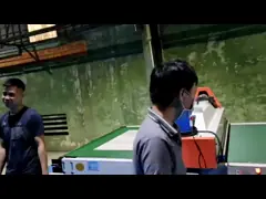 Машина для нанесения покрытия на напольные плитки SPC Машина для печати пятнистых УФ-принтов video