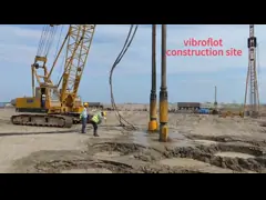 Vibro Compaction Vibroflot Pile Driver Compaction Bottom Feed Vibroflot Premium Quality Building Materials Machinery