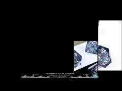 Голубо-серое блестящее жидкость натуральная смола многоликие кубики video