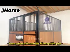 10ft 12ft 14ft Horse Stable Box ประตูบานเลื่อน Wood