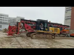 Использованная скважина Shacman SR155 Ротационная буровая установка 2020 Вторая рука На складе video