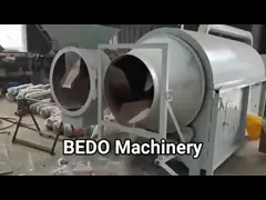 Drum Roller Wood Sawdust Dryer Wood Chips Drying Machine