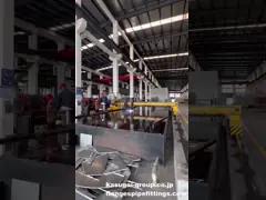 Stainless Steel 8 X 6 Eccentric Reducer , WP304 WP316L Butt Weld Pipe Fittings video