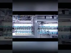 Текстурированная синь военно-морского флота пудрит перчатки нитрила свободных перчаток нитрила стерильные video