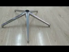 Chaise de bureau élégant de base métallique alliage d'aluminium anti-rouille Diamètre 630 mm