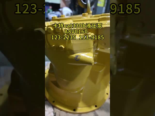 123-2235 153-9185 TQ330b A8V0160 Hydraulic Main Pump Engine Machine 3306 video